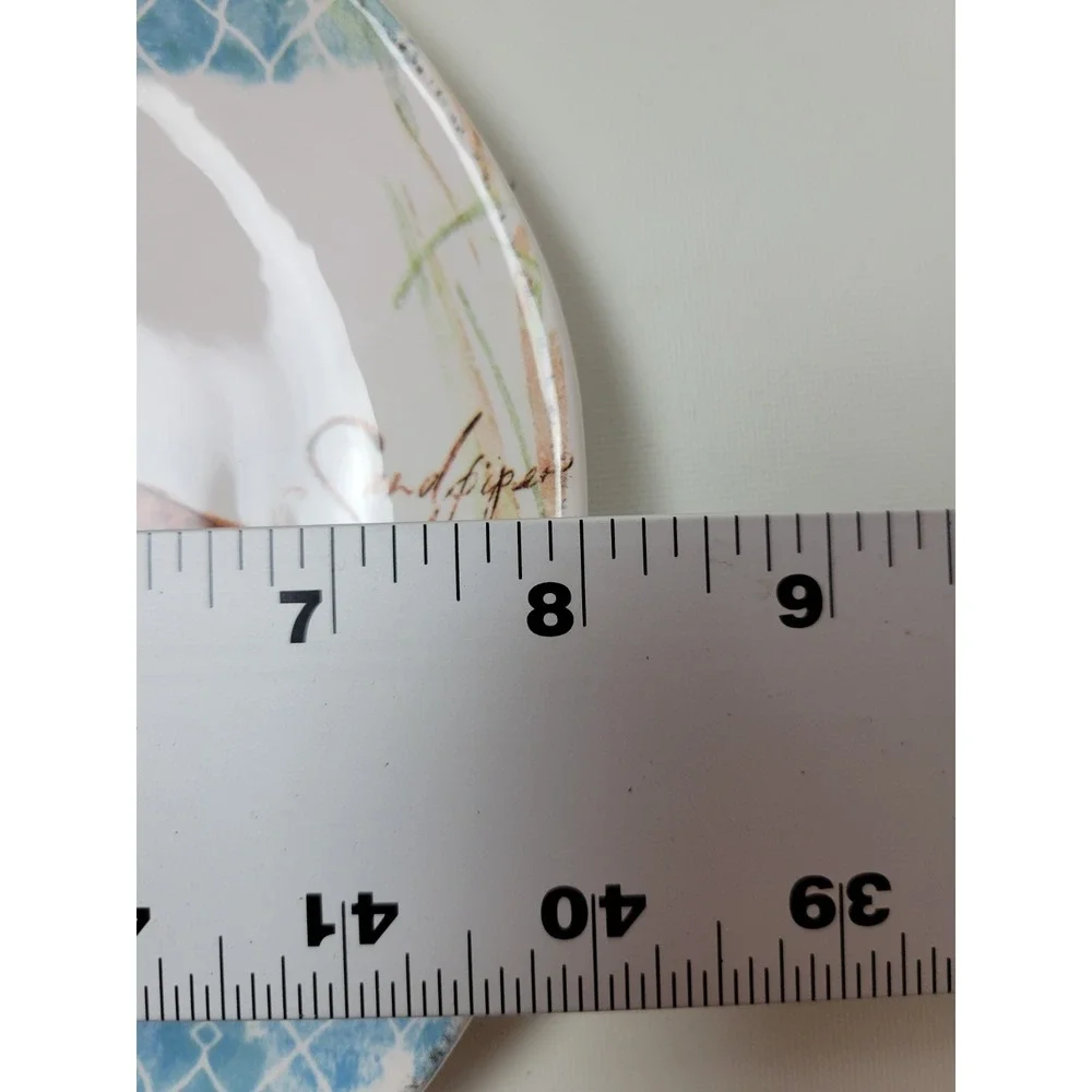 *One* Pier‎ 1 Sandpiper Bird Ceramic Salad Luncheon Plate Replacement 8